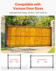 Gate Building Kit Fits 60 to 96 in Wide Openings 6 to 7 ft High Fence