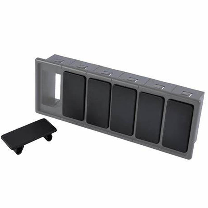 Накладка на тумблеры Черная Стандартная Морская Панель Переключателей Автомобильная Лодочная Панель Заглушка Пластина ARB Заглушка