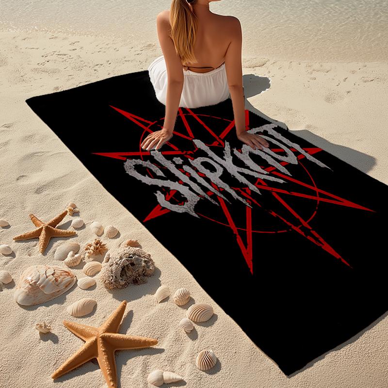 Slipknot Fashion Beach Towel: Ideal for Summer Adventures Soft, absorbent and quick drying suitable for swimming and bathing