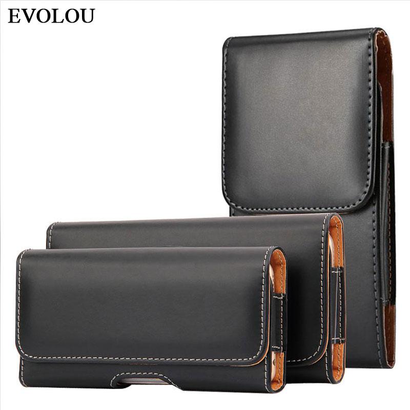 Belt Clip Leather Phone Bag Phone Pouch for Xiaomi MI 10T Pro 5G POCO X3 NFC Mi 9 Cc9e Redmi Note 9s 8 Pro 8T 7A 8A 9A 9C Waist Bag Belt Leather Case