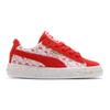 Hello Kitty x PUMA Легкие низкие детские кеды для скейтбординга Красные Белые Для младенцев и малышей 366465-01