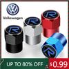 2026 Горячие Для VOLKSWAGEN VW 4 шт./комплект Колпачки на ниппель колеса автомобиля Металлическая крышка штока Для Volvo R design T6 AWD S40 S60 S90 XC40 XC60 X
