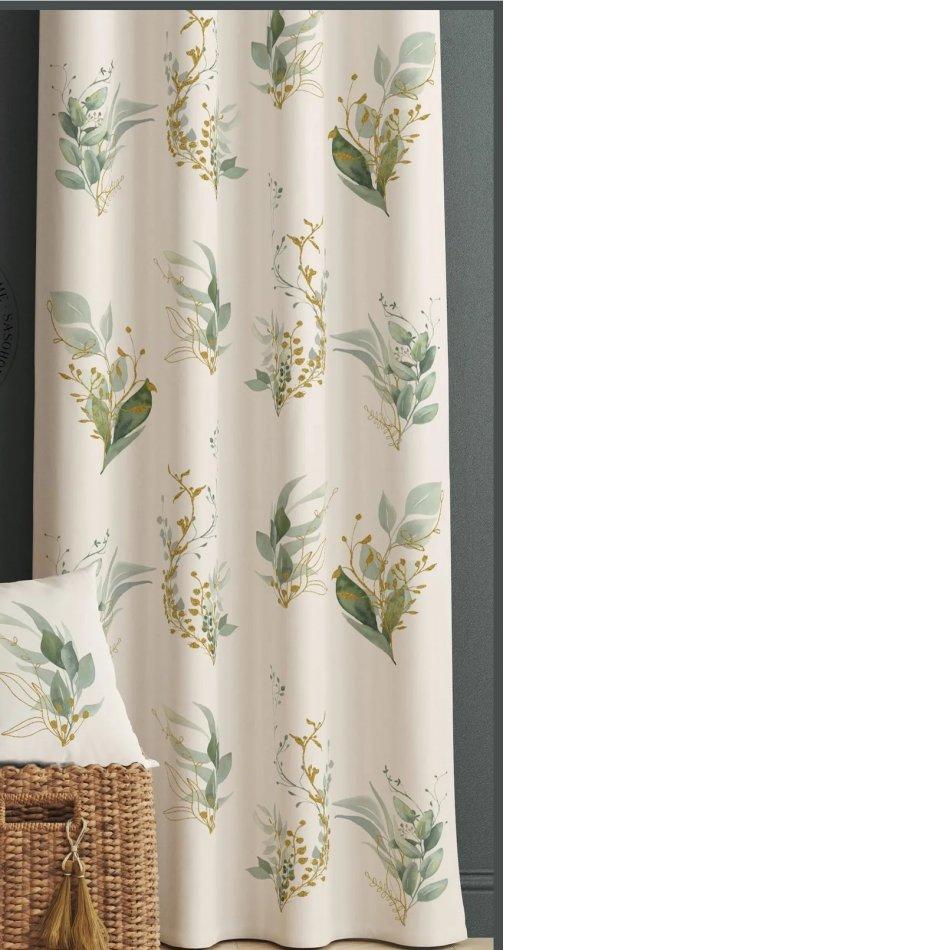 Digitally Printed Velvet 140 X 270 Cm Backdrop Curtain