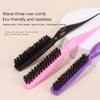 Профессиональная расческа для волос, щетка для укладки волос, инструменты для укладки, парикмахерские расчески, расческа-пучок, щетинная расческа, женские прически, длинные волосы