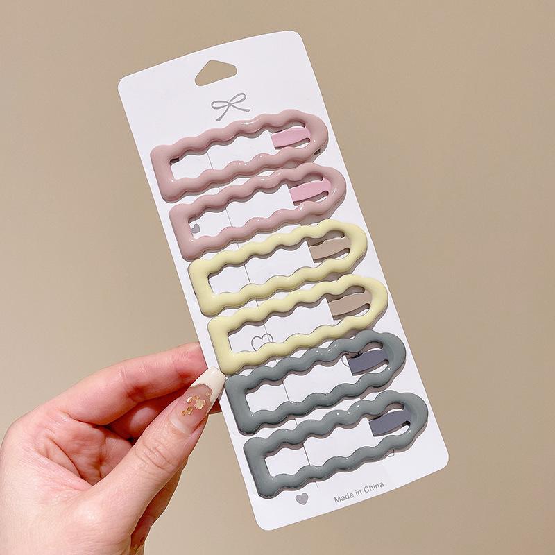 Матовая невидимка для женщин – Высококачественная заколка для детских волосков, лба и боковой челки