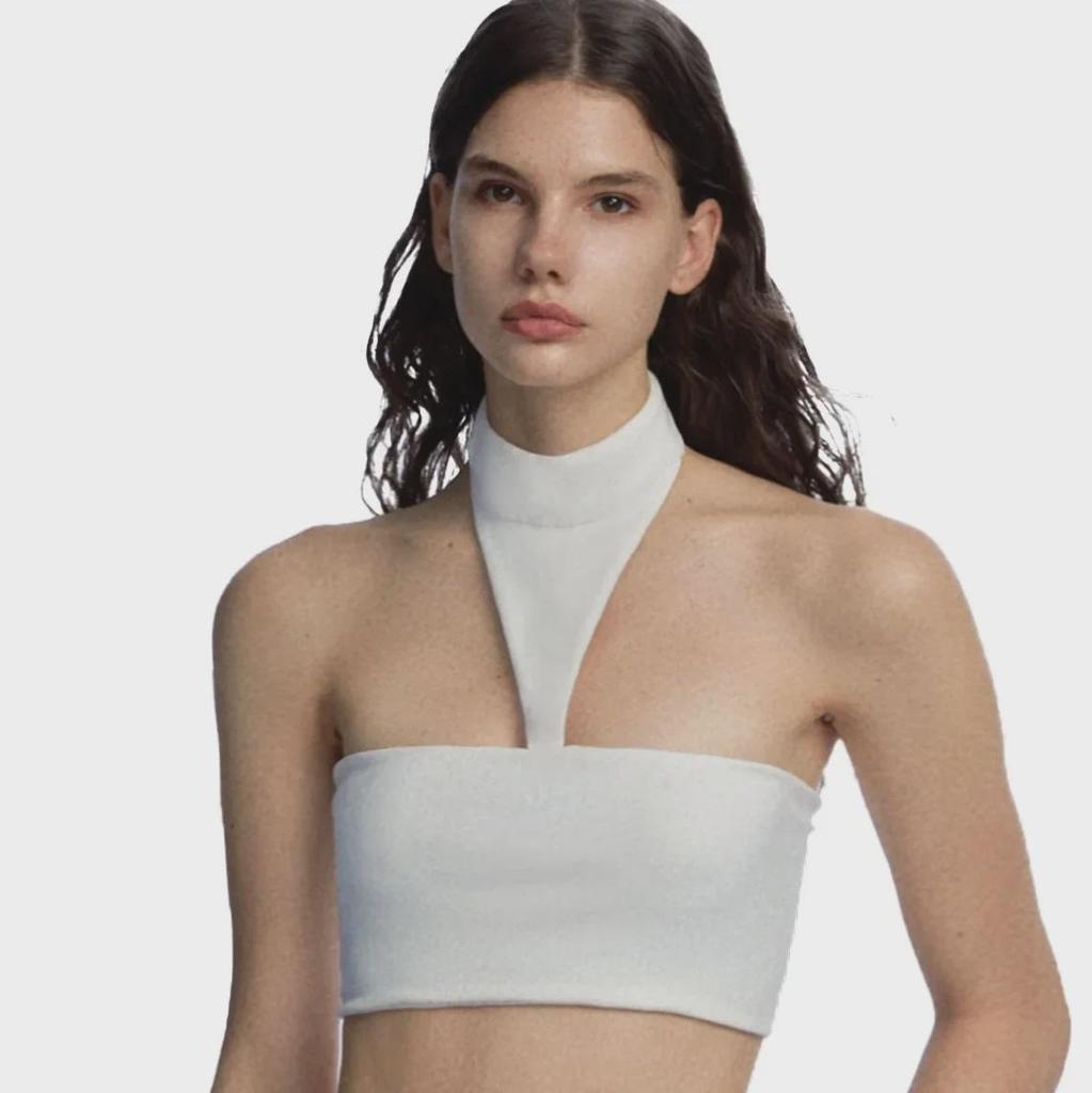 Женский спортивный бюстгальтер для йоги с круглым вырезом и накладкой на грудь — стильный, поддерживающий и модный для фитнеса