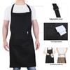 1PC Kitchen Apron With Pockets For Men Women Oil Stain Resistant
