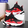Lightweight Children's Basketball Shoes for Boys Girls Non-slip Kids Training Sports Shoes Outdoor Casual Walking Shoes Red