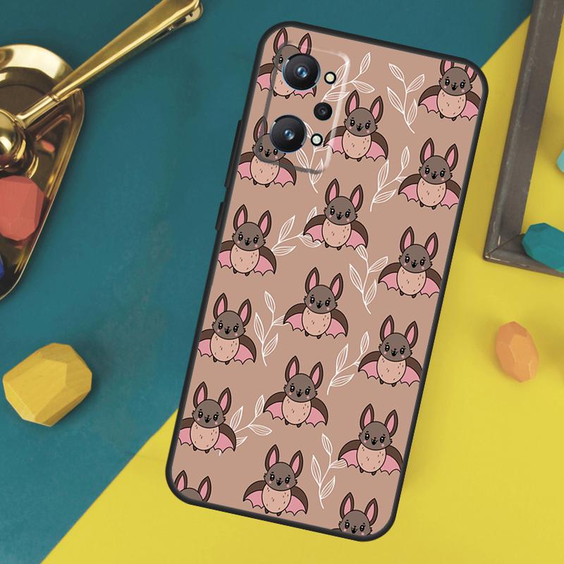 Halloween Bat Case For Realme 10 11 12 13 14 Pro Plus GT 5 6 6T GT7 Pro C67 C61 C53 C51 C21Y C25S C55 C75