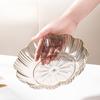 Small Fruit PlateSnack and Melon Seed Plate Home Living Room Coffee Table Durable and Transparent Fruit Plate