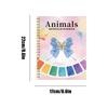 Watercolor Workbook Beginner-Friendly with 12-Color Paints & Brush Adults Water Color Painting Book for Art Exercises Journaling