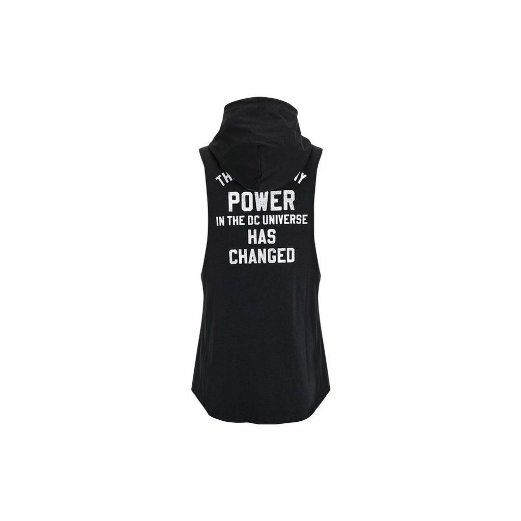 Under Armour Жилет Project Black Adam Project Rock с однотонным принтом и надписью, с капюшоном, на шнурке, спортивный, повседневный, без рукавов, мужской 1377748-001