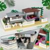 Нетоксичные Фермерские Животные Moc Классические Строительные Блоки Городской Курятник Курятник Игрушки Diy Блоки Игрушки Для Дня Благодарения/Рождественского Подарка