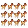 12Pcs Embroidery Cloth Stickers Horse Iron Motif Applique Patches Clothes Bag Accessories