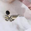 Elegant Faux Diamond Bow Earrings - Trendy, Unique, and Versatile Design