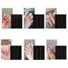 French Manicure Nail Art Stickers Self-Adhesive Nail Tips Guides for DIY Decoration French Tip Nail Guides Stencil Tool