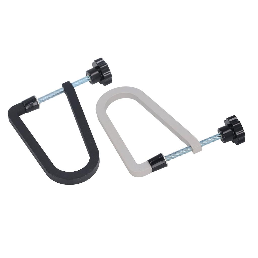 Acoustic Guitar Bridge Clamp Cast Steel Deep Throat U Clamp Folk Guitar Repair Tool