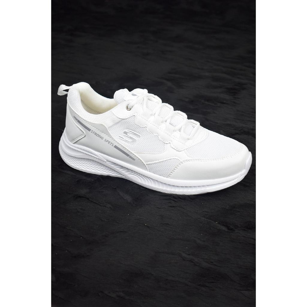 Гарантированная ортопедическая повседневная спортивная обувь унисекс белого цвета