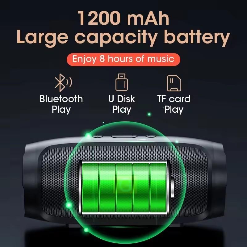 Уличный беспроводной Bluetooth-динамик Автомобильное мини-радио Портативное аудио