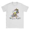 Мужская Женская Рождественская Футболка Snoopys 100% Хлопковая Одежда Новинка Короткий Рукав Круглый Вырез Футболки Идея для Подарка Футболка