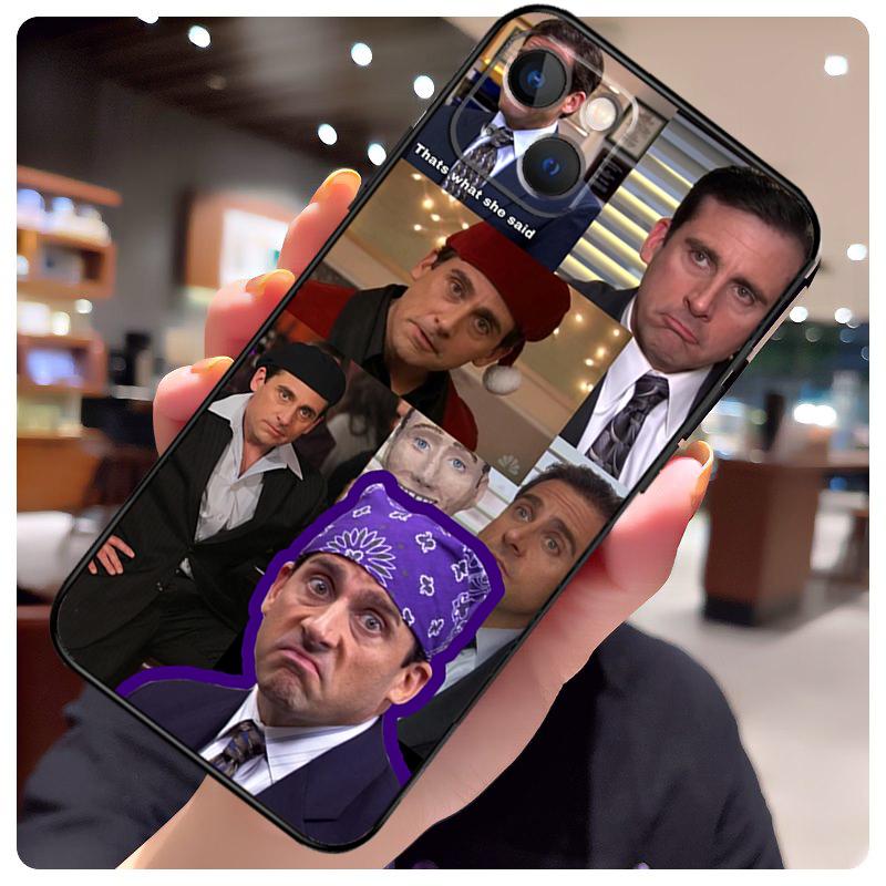 Michael Scott The Office Case For iPhone 16 Pro Max 14 13 12 11 15 17 Pro Max mini 15 16 Plus 16e 17 Air Phone Cover