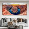 Landscape Panoramic Horseshoe Bend Canyon Lake Sunrise Canvas Painting Posters and Prints Wall Art Pictures Home Decor No Frame