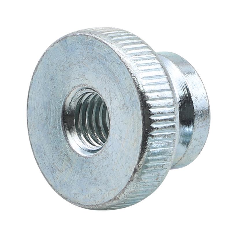 Гайка с высокой головкой и насечкой из цинка синего и белого цвета M3/M4/M5/M6