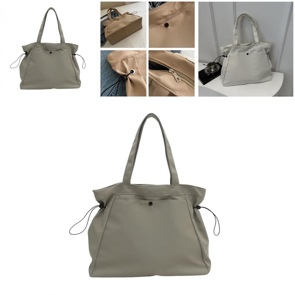 Oxford Fabric Tote Bag For Women With Large Capacity And Zipper Closure For Daily Use