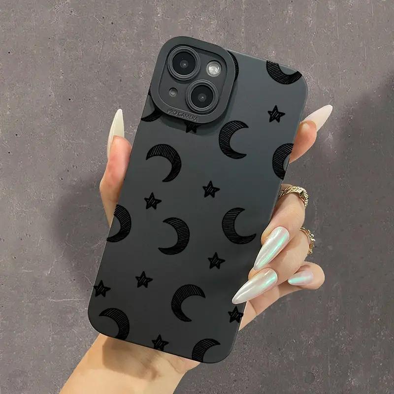 Five-pointed Star Protective Phone Case For Samsung Galaxy S23 S22 S21 S20 Ultra Plus FE A14 A34 A54 A13 A33 A53 A32 A52s Cover