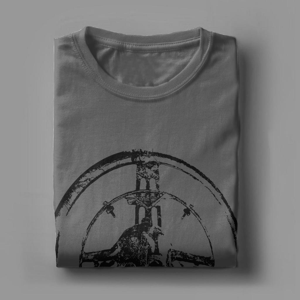 Men Mad Max Wheel Stencil T Shirts 100% Cotton Tops Novelty Short Sleeve O Neck Tees Summer T-Shirt