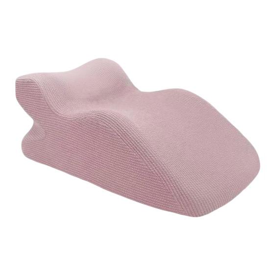 Wedge Prone Pillow Memory Foam Leg Wedge Ergonomic Back Neck Pain Relief Support Cushion with Removable Cover for Sitting Up Lying Reading