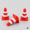 10 шт. Мини-игрушка в виде дорожного заграждения для детей, строительная машина, тематическая вечеринка, дорожный конус, спортивная тренировка