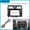Установка автомобильного радио 10,1 дюйма Double Din DVD GPS Mp5 Пластиковая рамка-панель для 2013-2018 Nissan Teana