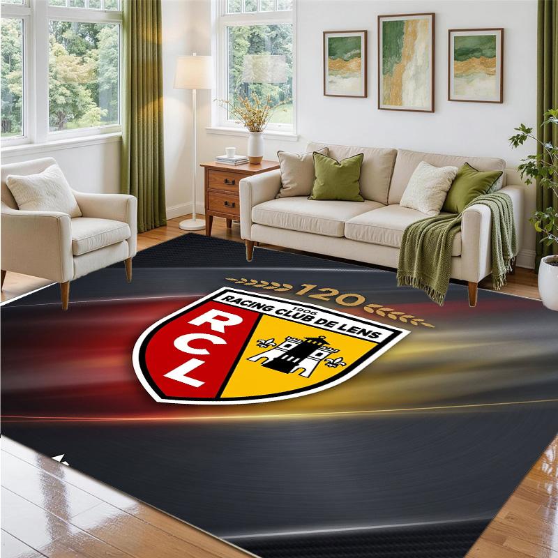 Lens FC Design Crystal Velvet Rug Soft Decorative Mat for Bedroom Entrance