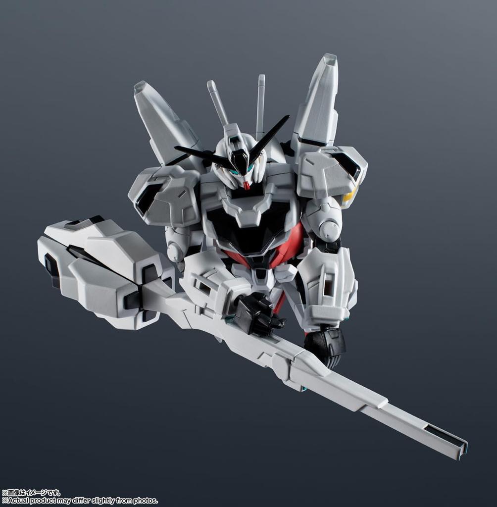 TAMASHII NATIONS GUNDAM UNIVERSE Mobile Suit Witch of Mercury Gundam Approximately PVC ABS Painted Action Figure Gundam X-EX01 Caliburn, 150mm, &