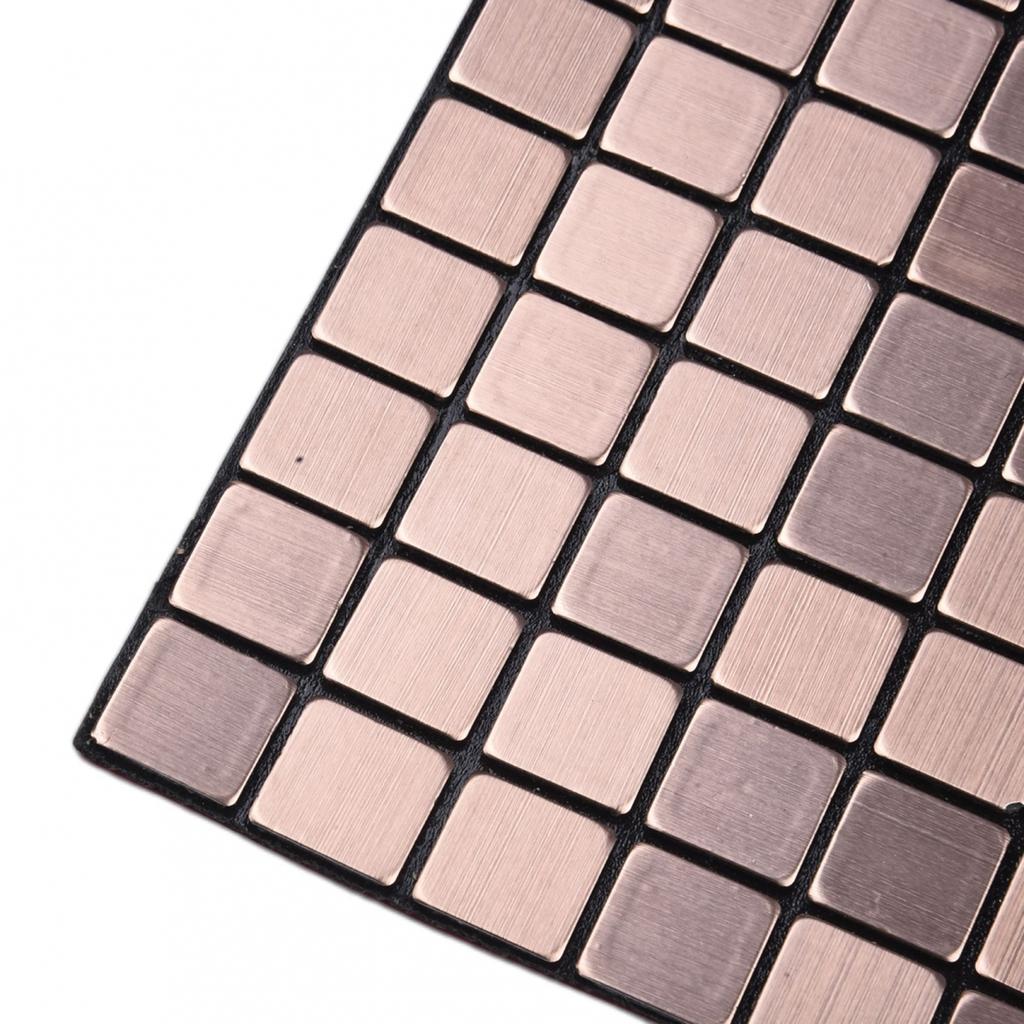 Кухонная мозаичная наклейка для фартука Название продукта Серебристый