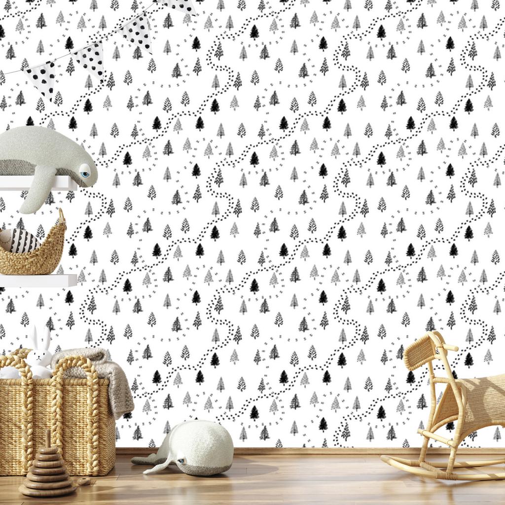 Trees wallpaper for living room and bedroom 50x1000