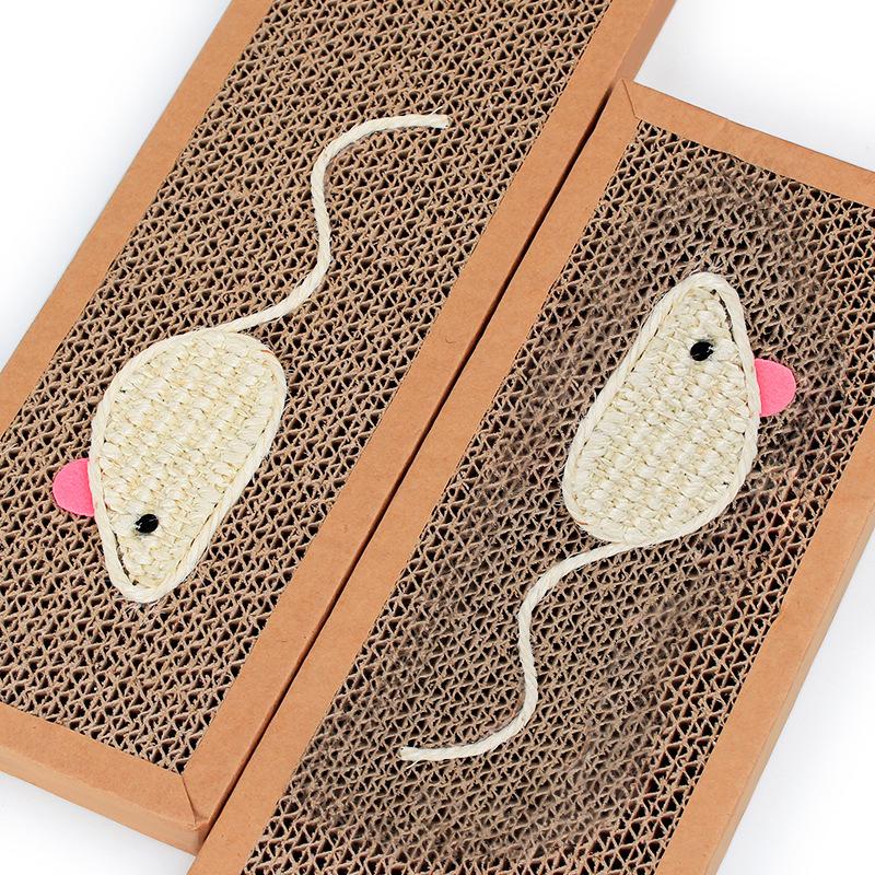 Cat Cardboard Mat Scraper Pet Cat Scratching Board Grinding Claw Toys for Cat Scratcher Cat Furniture Protector Cat Accesorios
