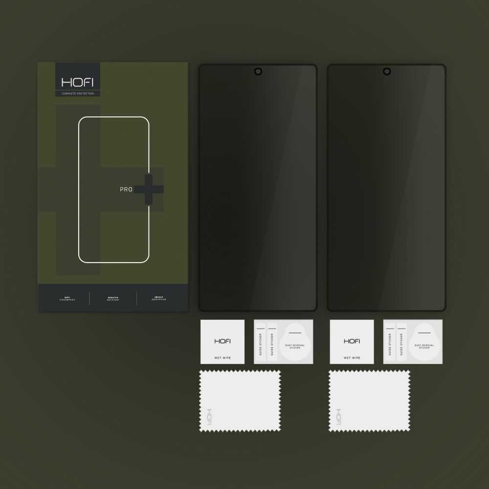 Защитное стекло Hofi Anti Spy Glass Pro+ 2 шт. для Galaxy S25 Ultra Privacy