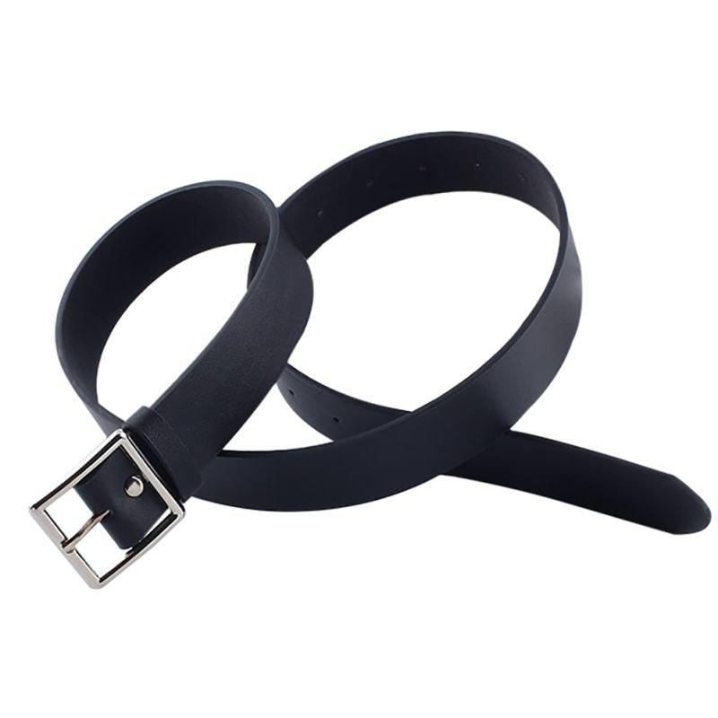 Women's Leather Belt With Square Wide Belts Female Slim Waistband Female Ladies Apparel Accessories