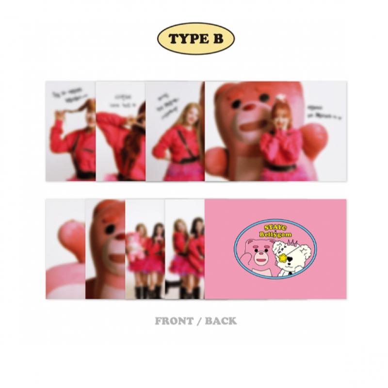 Stayc 02 Мини-набор постеров Stayc Teddy Bear Pop Up House Md