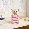 Высокогорный бычок Pop-up Диспенсер для заметок Милый смоляной бычок Держатель для заметок для дома Офиса Настольные аксессуары