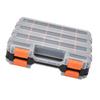 Double Side Tools Box Hardware Tool Container Bin Small Parts Storage Case Plastic Sorting Box Display Storage Case