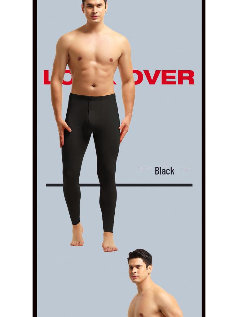 Мужские леггинсы Plus Velvet Cotton Wool - теплые брюки для осени и зимы