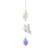 Crystal Chain Decoration Crystals Sun Catchers Vibrant Ornament for Window Home Garden Butterfly Life Trees Decorations