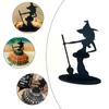 Witch Image Witch Figure Decorations Black Halloween Napkin Holder  Desktop