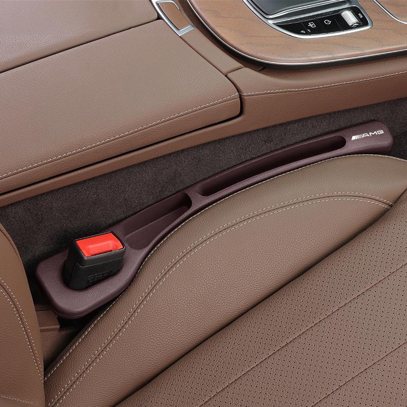 AABIE1 2pcs Car Seat Gap Filler Leakproof Padding Side Seam Plug Strips For Mercedes Benz AMG W201 W210 W204 W205 W203 W211 W212 W213