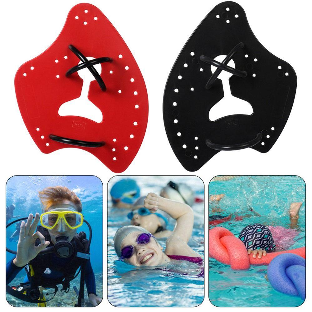 Universal Equipment Children Hand Paddles Flipper Flat Paddle Swim Paddle Lap Swimming 4