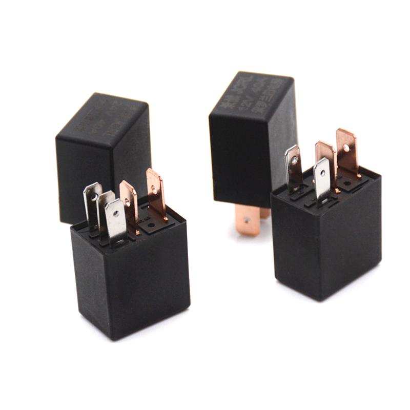 DC 12V 40A Rated Current 1NO 1NC SPDT 4/5 Pins Car Automotive Alarm Relay 40 Amp Battery Switches5