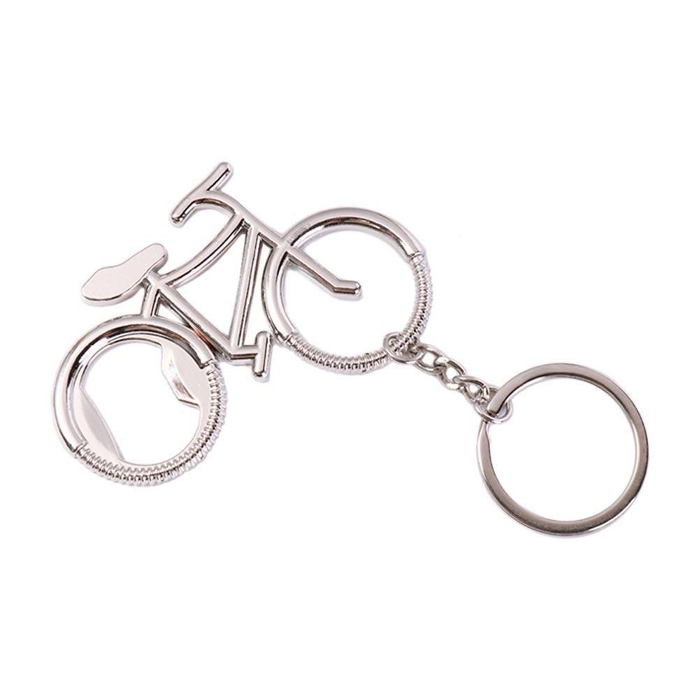 Bike Shaped Bicycle Keychain Multifunctional Bike Key Rings Bottle Opener Keyring  Thanksgiving